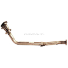 1987 Nissan D21 Exhaust Pipe 1
