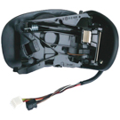 BuyAutoParts 14-12229MI Side View Mirror 2