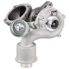 2002 Volkswagen Jetta Turbocharger and Installation Accessory Kit 3