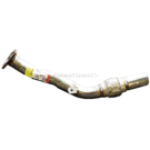 2000 Audi A4 Quattro Exhaust Pipe 1