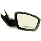 BuyAutoParts 14-12261MI Side View Mirror 2