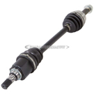 2011 Nissan Versa Drive Axle Front 2