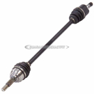 2011 Nissan Versa Drive Axle Front 1