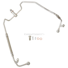 BuyAutoParts 40-60094ANP Turbocharger Oil Feed Line 1