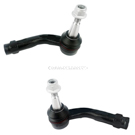 BuyAutoParts Volvo Tie Rod Kit 89-12840KO