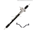 2012 Lexus IS350 Rack and Pinion and Outer Tie Rod Kit 1