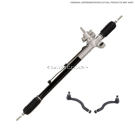 2010 Lexus IS250 Rack and Pinion and Outer Tie Rod Kit 1