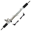 2001 Toyota Sequoia Rack and Pinion and Outer Tie Rod Kit 1