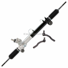 2006 Toyota Solara Rack and Pinion and Outer Tie Rod Kit 1