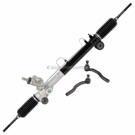 2005 Toyota Solara Rack and Pinion and Outer Tie Rod Kit 1