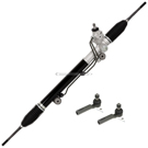 2012 Toyota Tacoma Rack and Pinion and Outer Tie Rod Kit 1
