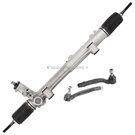 2003 Mercedes Benz ML320 Rack and Pinion and Outer Tie Rod Kit 1