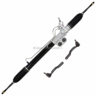 2014 Nissan Titan Rack and Pinion and Outer Tie Rod Kit 1