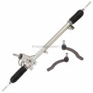 2000 Volvo S70 Rack and Pinion and Outer Tie Rod Kit 1