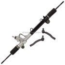 2009 Toyota Sienna Rack and Pinion and Outer Tie Rod Kit 1