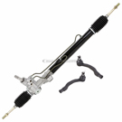 1998 Honda Civic Rack and Pinion and Outer Tie Rod Kit 1