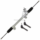 2002 Gmc Pick-up Truck Rack and Pinion and Outer Tie Rod Kit 1