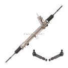 BuyAutoParts 89-20103K7 Rack and Pinion and Outer Tie Rod Kit 1