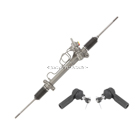 1994 Toyota Celica Rack and Pinion and Outer Tie Rod Kit 1