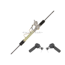 1992 Toyota Corolla Rack and Pinion and Outer Tie Rod Kit 1
