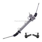 2000 Toyota Sienna Rack and Pinion and Outer Tie Rod Kit 1
