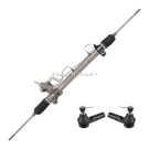 2000 Toyota Sienna Rack and Pinion and Outer Tie Rod Kit 1