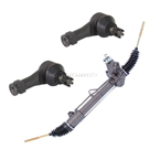 BuyAutoParts Ford Rack and Pinion and Outer Tie Rod Kit 89-20221K7