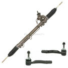 BuyAutoParts Lincoln Rack and Pinion and Outer Tie Rod Kit 89-20222W9