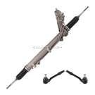 2002 Bmw X5 Rack and Pinion and Outer Tie Rod Kit 1