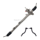 BuyAutoParts Honda Rack and Pinion and Outer Tie Rod Kit 89-20231K7