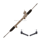 2007 Saturn Relay Rack and Pinion and Outer Tie Rod Kit 1