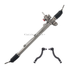 2005 Honda Accord Rack and Pinion and Outer Tie Rod Kit 1