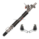 2004 Honda CR-V Rack and Pinion and Outer Tie Rod Kit 1