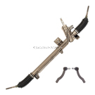 2004 Volvo C70 Rack and Pinion and Outer Tie Rod Kit 1