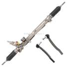 2003 Volvo XC90 Rack and Pinion and Outer Tie Rod Kit 1
