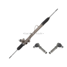 1987 Chrysler LeBaron Rack and Pinion and Outer Tie Rod Kit 1