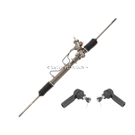 1992 Toyota Corolla Rack and Pinion and Outer Tie Rod Kit 1