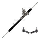 BuyAutoParts Volkswagen Rack and Pinion and Outer Tie Rod Kit 89-20380K9