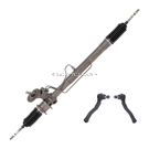 2010 Pontiac G3 Rack and Pinion and Outer Tie Rod Kit 1