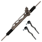 1987 Bmw 325e Rack and Pinion and Outer Tie Rod Kit 1