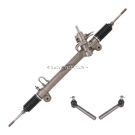 2007 Toyota Highlander Rack and Pinion and Outer Tie Rod Kit 1