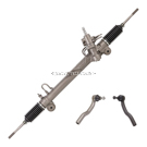 BuyAutoParts 89-20414K7 Rack and Pinion and Outer Tie Rod Kit 1