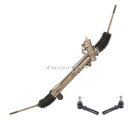 2000 Oldsmobile Alero Rack and Pinion and Outer Tie Rod Kit 1
