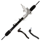 BuyAutoParts 89-20469K9 Rack and Pinion and Outer Tie Rod Kit 1