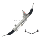 2003 Mercedes Benz SL500 Rack and Pinion and Outer Tie Rod Kit 1