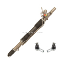BuyAutoParts Honda Rack and Pinion and Outer Tie Rod Kit 89-20495K7