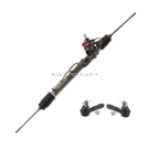 1993 Nissan NX Rack and Pinion and Outer Tie Rod Kit 1