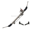2016 Toyota Tacoma Rack and Pinion and Outer Tie Rod Kit 1