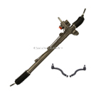 2004 Acura TSX Rack and Pinion and Outer Tie Rod Kit 1