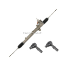 2014 Honda Ridgeline Rack and Pinion and Outer Tie Rod Kit 1
